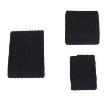 Lot de 3 bandes de tondeuse multifonctionnelles antidérapantes en silicone pour le toilettage