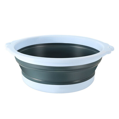 Hopfällbart handfat i plast 26x9,5x3,5cm Bärbart för resor och sovsal 1
