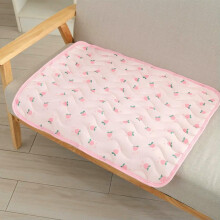 Pet Pad Ice Silk Breathable Dog Sofa Mat Pink XS Cool Summer Pet Mat For Cat And Puppy Soft Ice Mat