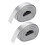 2 stuks zware spanbanden van legering met ratelsluiting, 1 meter lang. 1