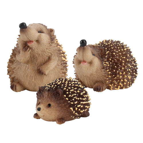 3Stk Simulation Dornschwein Modell Kinder Lernspielzeug 2