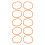 10pcs Durable Plastic Sewing Machine Belts for Household Use 3