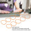 10pcs Durable Plastic Sewing Machine Belts for Household Use 4