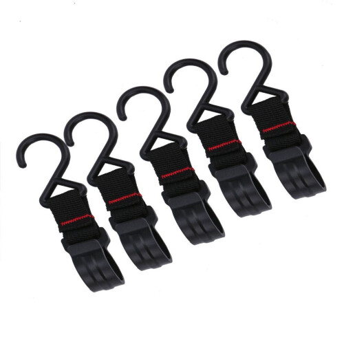 MultiFunctional Outdoor Hanging Hooks 5Pcs for Camping Light Cookware Straps