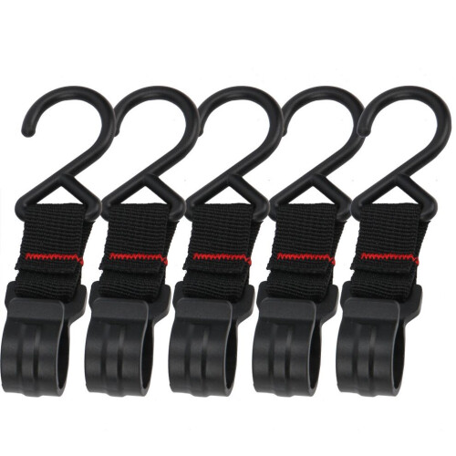 MultiFunctional Outdoor Hanging Hooks 5Pcs for Camping Light Cookware Straps 1