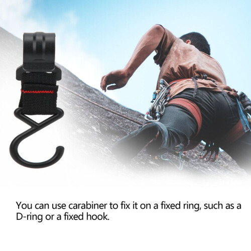 MultiFunctional Outdoor Hanging Hooks 5Pcs for Camping Light Cookware Straps 2