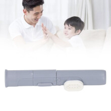 Silbato transpirable para ejercitar los músculos orales de los niños, color gris