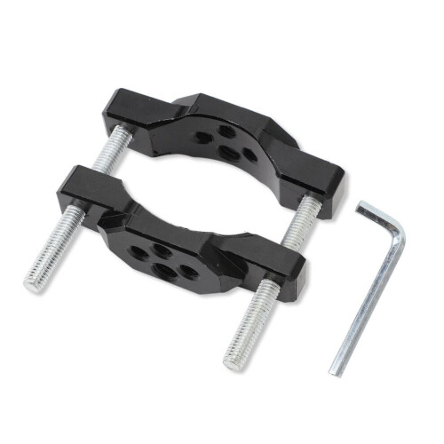 Universal Motorcycle Fork Headlight Brackets 17-54mm Mounting Clamps 2