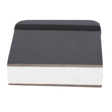 Cuaderno de acuarela de 30 hojas de 300 g/m² para bocetos, diario portátil, color negro