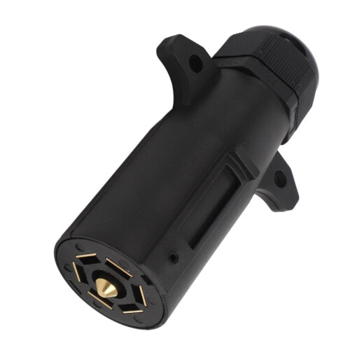 7pin Trailer Adapter Plug ABS Durable RV Boat Caravan Connector