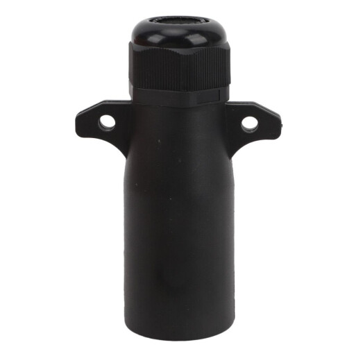 7pin Trailer Adapter Plug ABS Durable RV Boat Caravan Connector 2