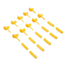 10 kits de montage pour démonte-pneus, têtes de démontage de pneus, fixations ABS résistantes à l'usure
