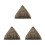 3Stk Goldene Ägyptische Pyramide Modell Für Kinder Erwachsene 6