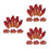 12 Sets Halloween Körperteile Kunststoff Blutige Abgetrennte Finger 6