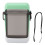 Waterproof Plastic Cigarette Case Holder 110x65x28mm Green/White 3