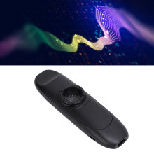 Professionele zwarte kazoo fluit van ABS-kunststof met 5 membranen