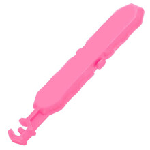 Opvouwbare fietskettingversteller van nylon voor mountainbike en racefiets, roze