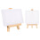 2 Sets Handgefertigte DIY Mini Mit Staffelei Für Malerei 10
