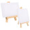 2 Sets Handgefertigte DIY Mini Mit Staffelei Für Malerei 8