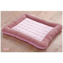 Large Dog Cooling Mat Ice Silk Material 76x58cm Pink Cooling Color Breathable Cooling Pad For Dogs Cats Puppies Kitten