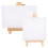 2 Sets Handgefertigte DIY Mini Mit Staffelei Für Malerei 11