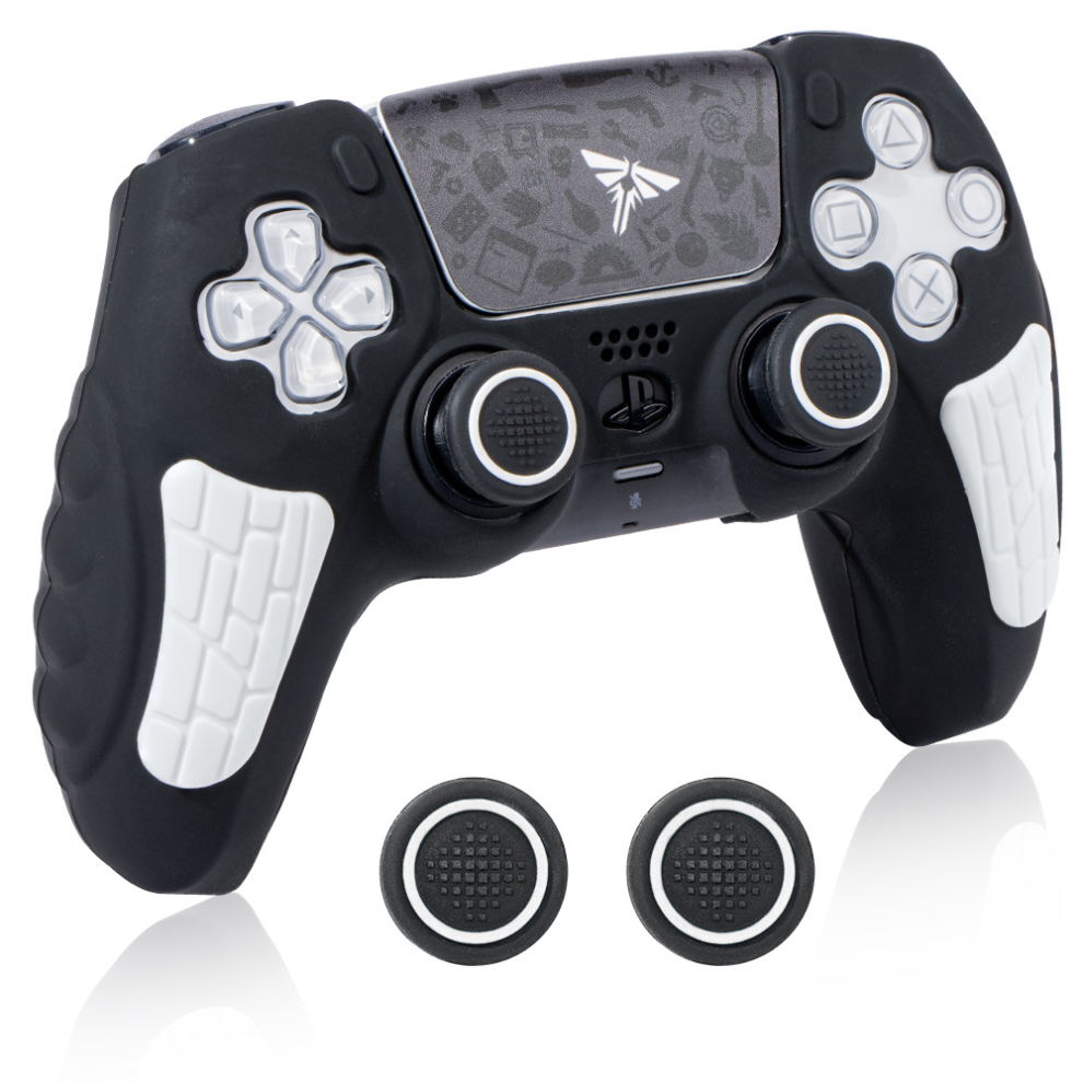 Silicone Case And Joystick Caps For Ps5 Dualsense Controller - Survivor 6925861120893