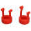 Portable.2.PCS Silicone Eye Drop Guide Holder for Effortless Application 2