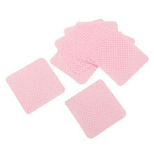 Rosa 500 Stück Nagelkleber-Reinigungspads aus Watte, weich und saugfähig für Nägel