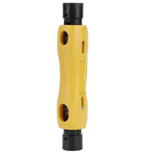 HT‑323 Multi-Size Wire Stripper Ideal for RG59/6/7/11 Coax Stripping