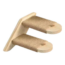 Space Saving Wooden Cats Climbing Furniture Wall-Second floor