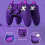 Silicone Case and Joystick Caps for PS5 DualSense Edge Controller - Little Demon Black 4