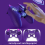 Silicone Case and Joystick Caps for PS5 DualSense Edge Controller - Little Demon Black 5