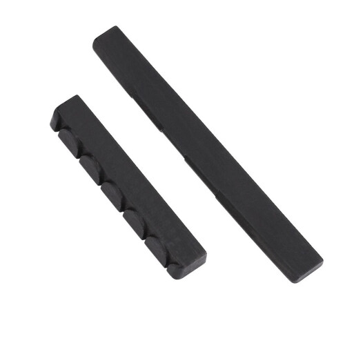 Replacement Ebony Nut & Saddle for Classic Guitars Easy Fit & Installation 1