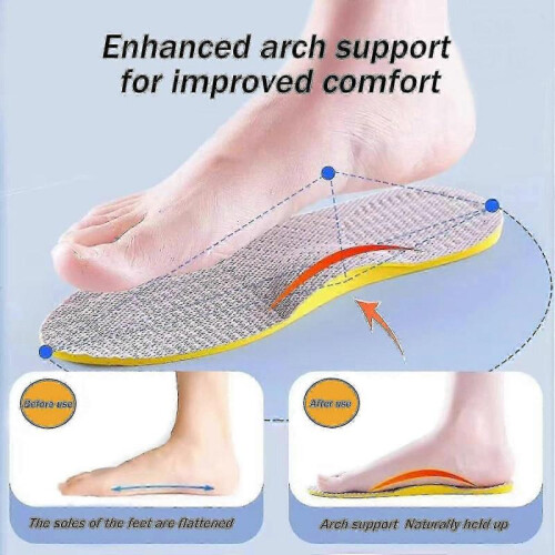 Orthotic Insoles for Over Supination High Arch & Knock Knee Correction 1