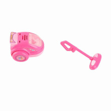 Juguete educativo de aspiradora rosa para niños, 12,7 cm, juego de simulación realista.