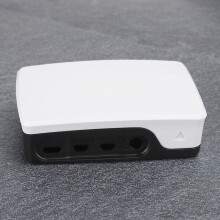 ABS-Gehäuse in Schwarz und Weiß für Raspberry Pi 4B, Schutzhülle