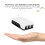 ABS Black White Enclosure for Raspberry Pi 4B, Protective Shell 4