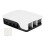 ABS Black White Enclosure for Raspberry Pi 4B, Protective Shell 2