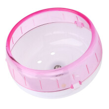 Plast Super Silent Roller Träningshjul Leksak för Små Husdjur Hamster Marsvin Chinchilla Rosa