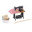 Mini Vintage Dollhouse Sewing Machine Set, Plastic, 1:12 Scale 1