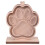 Thick Wooden Pet Hair Keepsakes Display Box-Claw box 1