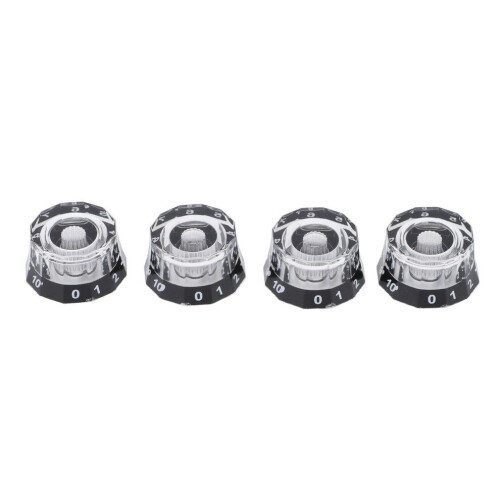 4 st plastgitarrknoppar 6 mm diameter volym tonhastighetskontroll 2