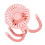 Versatile Roseate Clip-On Stroller Fan: Lightweight Quiet USB Powered 1