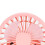 Versatile Roseate Clip-On Stroller Fan: Lightweight Quiet USB Powered 4