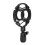 Support anti-vibrations universel noir pour microphone de 42 à 46 mm 1
