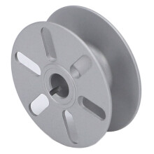 Bobine de machine à coudre en acier inoxydable 32 mm, 6 trous pour Durkopp 867 868