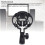 Support anti-vibrations universel noir pour microphone de 42 à 46 mm 4