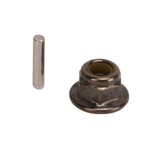 Hellblauer Aluminium-Radadapter mit 4 Pins für 1/10 RC-Autos 2