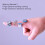 Finger Extension Splint Training Device Adjustable Coil Spring Fixer Blue L 4