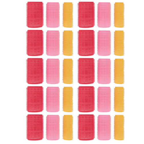 10pcs Heatless Hair Rollers Set – Small, Medium, Large DIY Curling Tool 1